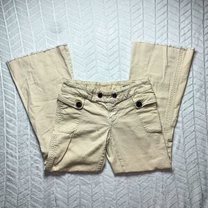 Citizen of Humanity Soft Denim Jeans Flared Beige
